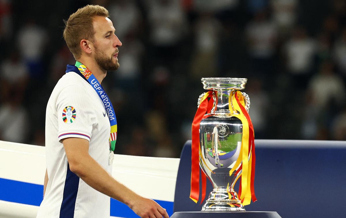 Anglija 2024 | Harry Kane je še enkrat izgubil finale in ostal brez lovorike. | Foto Reuters