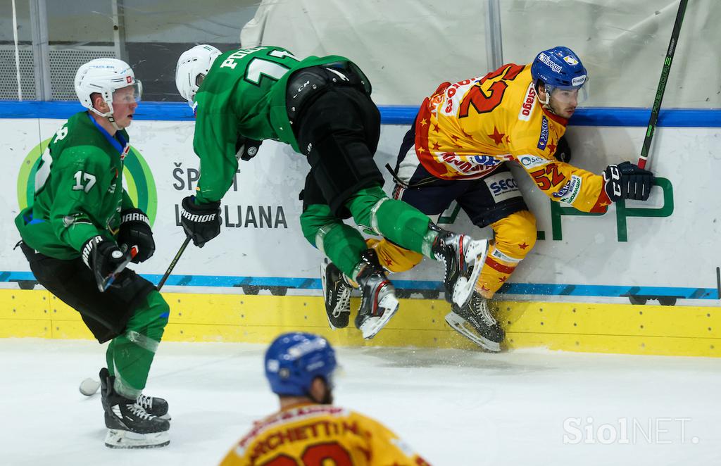 Alpska liga: Olimpija - Asiago (1-. tekma finala)