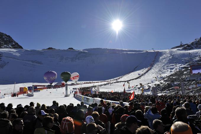 V soboto je bila kulisa na ledeniku Rettenbach res idilična. | Foto: Guliverimage