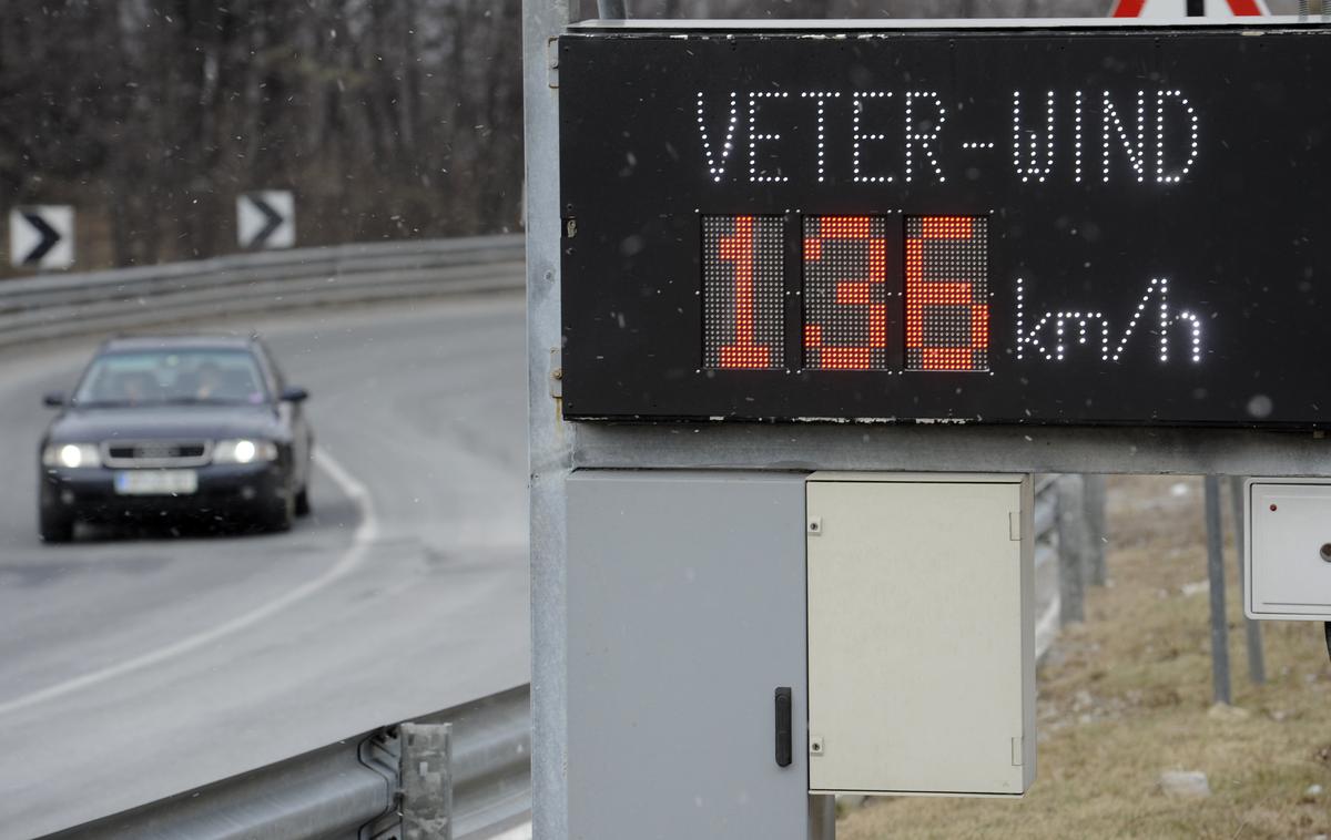 Močan veter | Foto Bor Slana