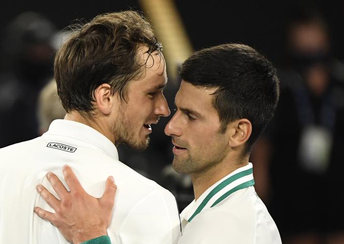 V ponedeljek bo Daniil Medvedjev na prvem mestu lestvice ATP nasledil Novaka Đokovića. | Foto: Reuters