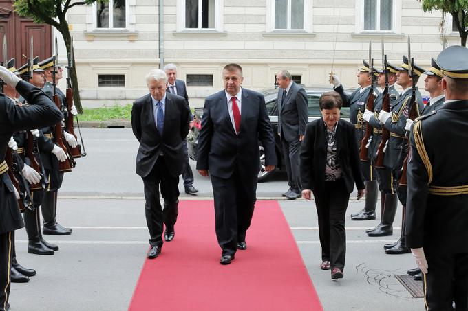 Nekdanji župan Trebnjega Slavko Vučurević je bil veleposlanik BiH v Sloveniji od letošnje pomladi. | Foto: STA ,