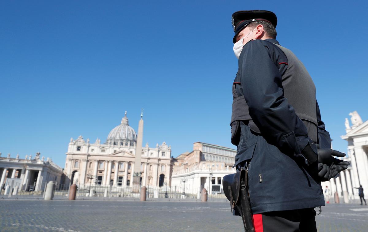 Prazne ulice v Italiji | Foto Reuters