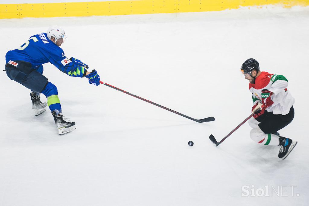 SP v hokeju (Ljubljana): Slovenija - Madžarska