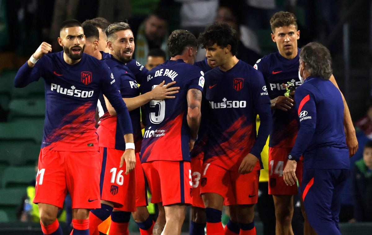 Atletico Madrid | Atletico Madrid je v neposrednem obračunu za četrto mesto premagal Betis. | Foto Reuters