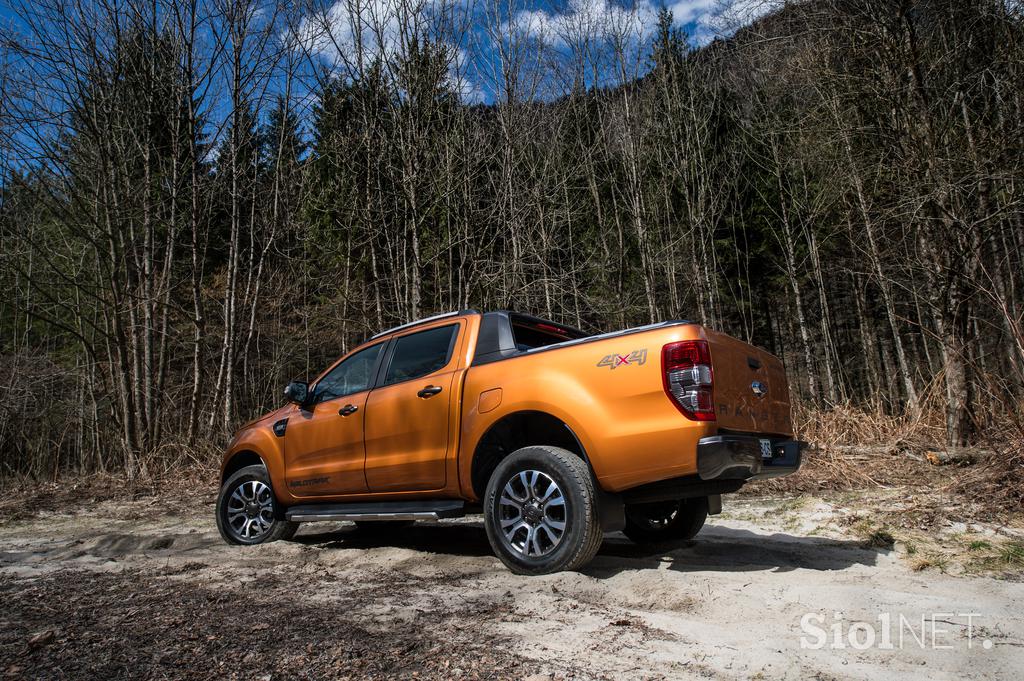 Ford ranger - fotogalerija testnega vozila