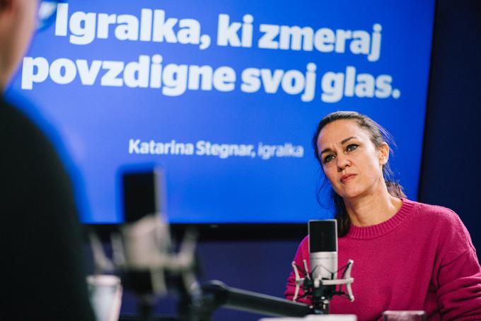 Katarina Stegnar je lani prejela vesno za glavno žensko vlogo v filmu Odrešitev za začetnike.  | Foto: Jan Lukanović