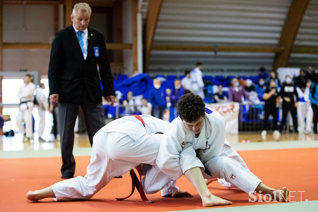 Judo, državno prvenstvo, Nova Gorica, marec 2021