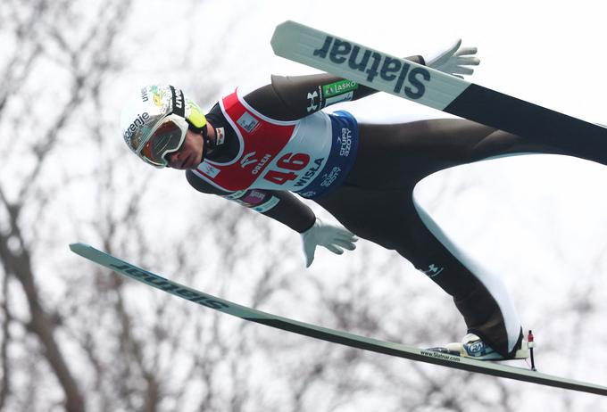 "Danes mi je uspelo pokazati boljše skoke, ne bom pa rekel, da so bili to najboljši, saj znamo bolje." | Foto: Reuters