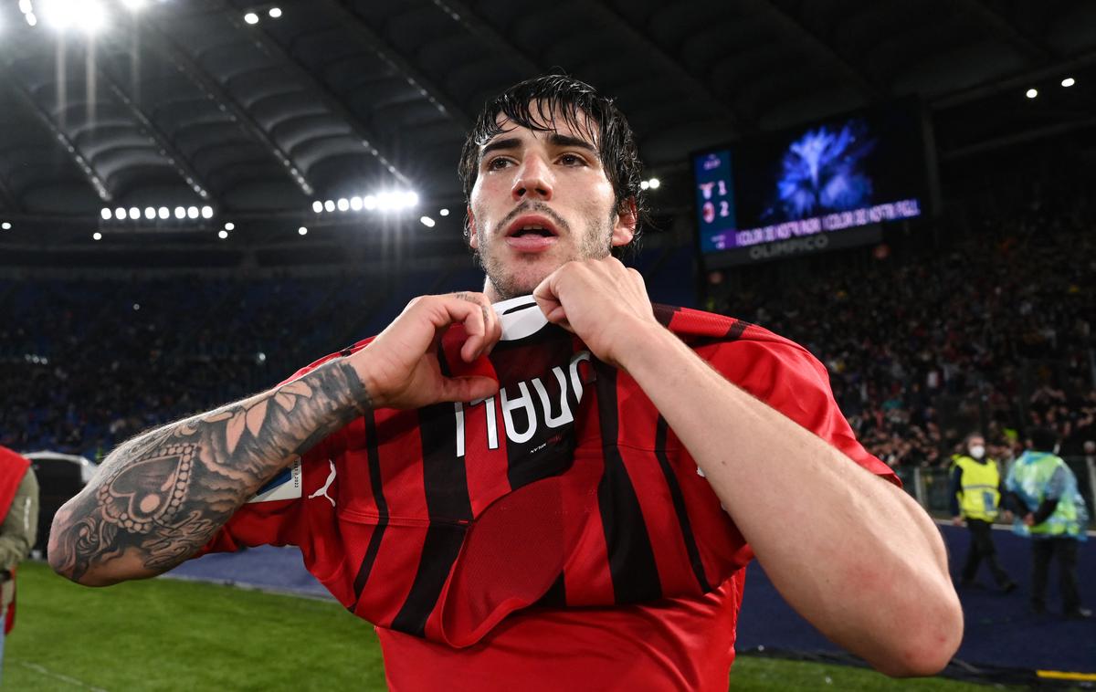 Sandro Tonali | Sandra Tonalija čaka kazen zaradi vpletenosti v športne stave.  | Foto Reuters