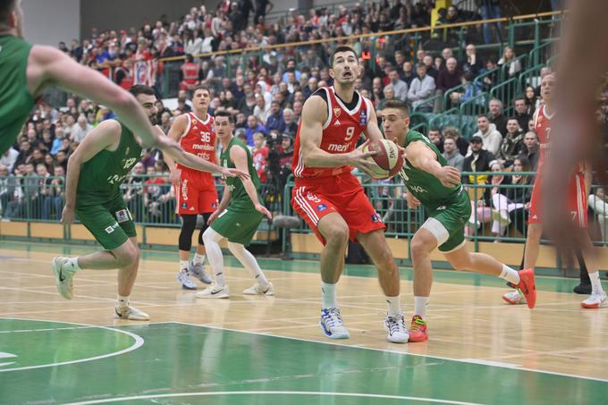 Crvena zvezda je na koncu strla odpor Krke. | Foto: ABA liga