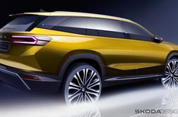 Uradno: Škoda s skicami novega kodiaqa #foto