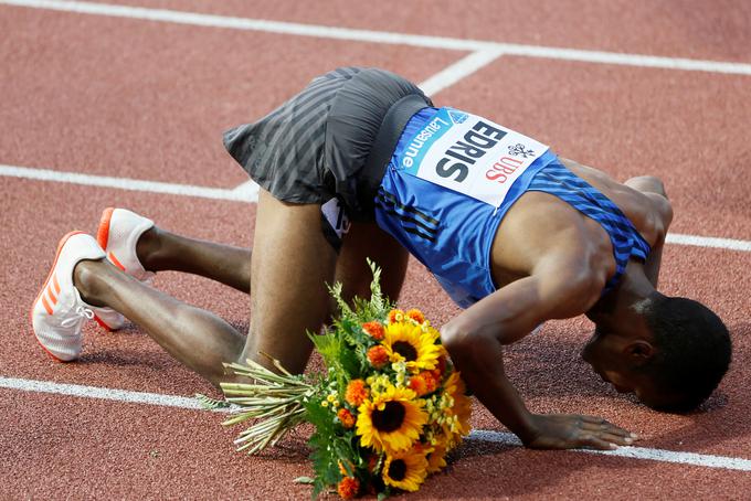 Muktar Edris je z odličnim rezultatom "zagrozil" tudi Moju Farahu. | Foto: Reuters