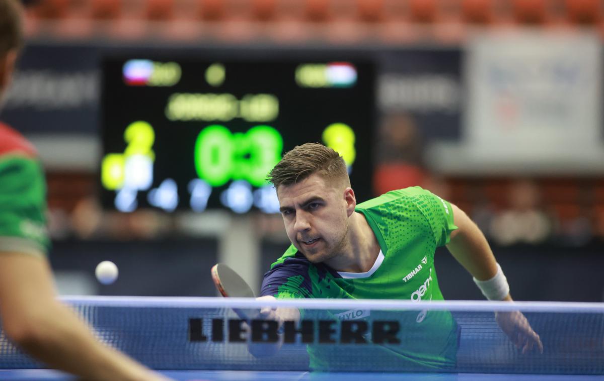 Darko Jorgić, EP Linz 2024 | Darko Jorgić  se je v posamični konkurenci prebil med najboljših 16 igralcev na turnirju. | Foto worldtabletennis.com