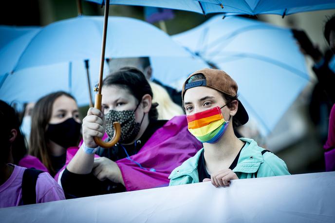 PARADA PONOSA 2020 | Letošnja jubilejna 20. ljubljanska Parada ponosa je potekala nekoliko drugače. | Foto Ana Kovač