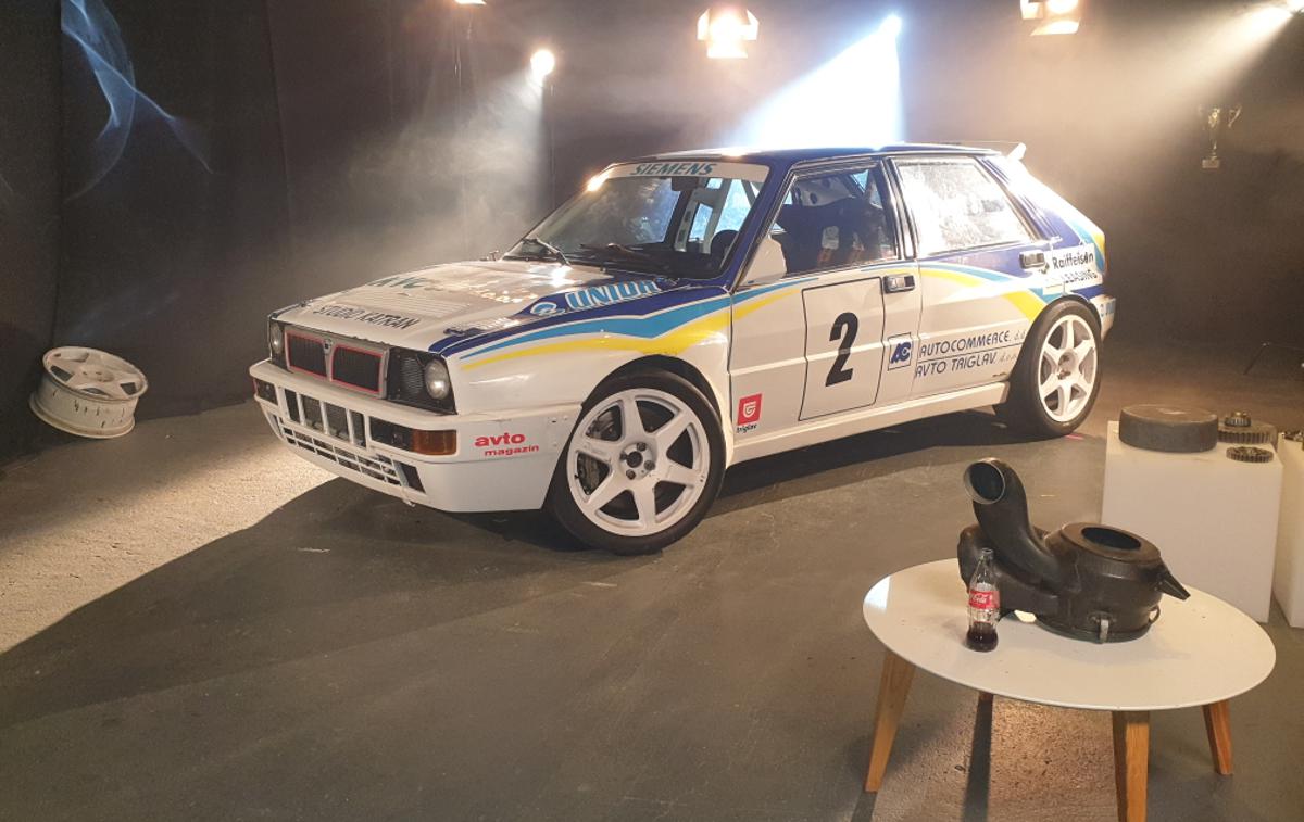 Lancia delta Zagreb Valant | Lancia delta HF integrale, ki jo v Sloveniji poznamo po odličnih vožnjah Sama Valanta, je do nedelje na razstavi v Zagrebu. | Foto Osebni arhiv