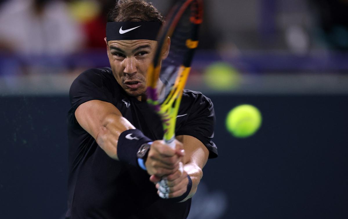 Rafael Nadal | Rafael Nadal je ta teden igral v Abu Dabiju. | Foto Guliver Image