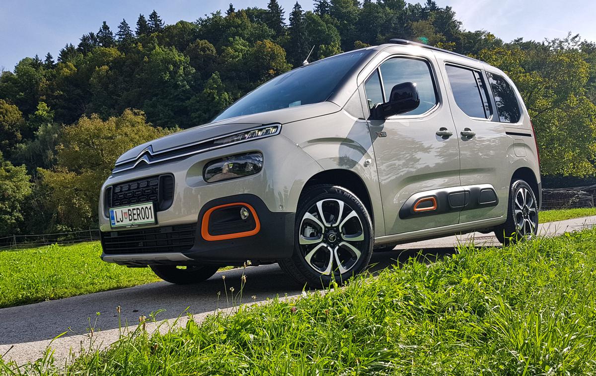 Citroen berlingo | Citroenov berlingo je v tem razredu najbolje prodajani avtomobil v Sloveniji, tudi na evropski ravni pa francoski koncern PSA drži zanesljivo prevlado. | Foto Gašper Pirman