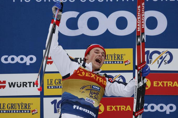 Harald Oestberg Amundsen je zmagovalec skupnega seštevka svetovnega pokala. | Foto: Guliverimage