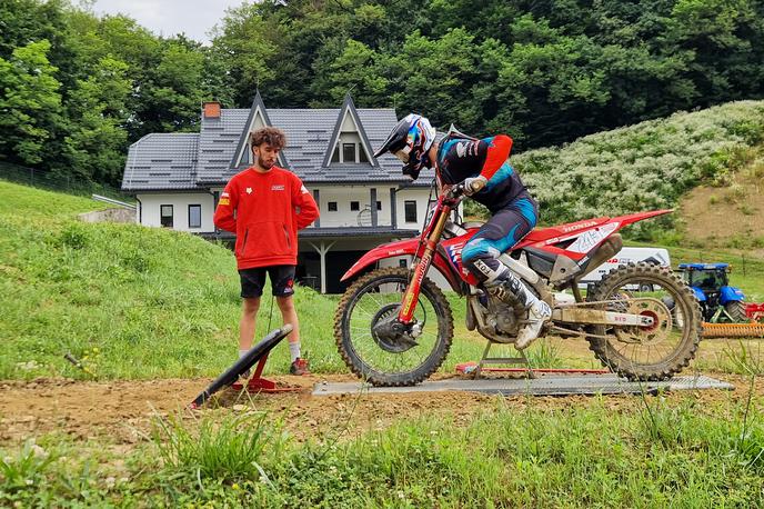 Tim Gajser trening Tiga243Land | Trening štartov Tima Gajserja na domači progi Tiga243Land | Foto Matej Podgoršek