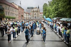 Parada ljubljanskih maturantov