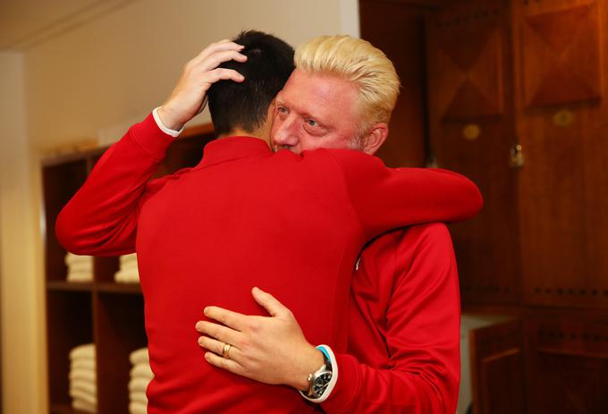 Boris Becker in Novak Đoković sta uspešno sodelovala. | Foto: 