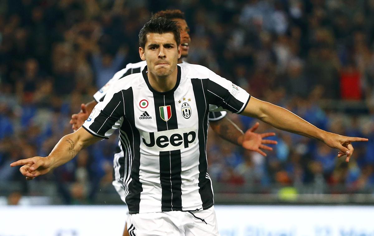 Alvaro Morata | Alvaro Morata se vrača v Juventus, s katerim je med letoma 2014 in 2016 osvojil pet lovorik in z njim zaigral tudi v finalu lige prvakov leta 2015. | Foto Reuters