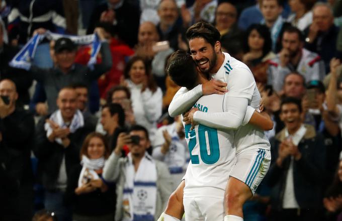 Isco in Marco Asensio predstavljata mlade moči belih baletnikov. | Foto: Reuters