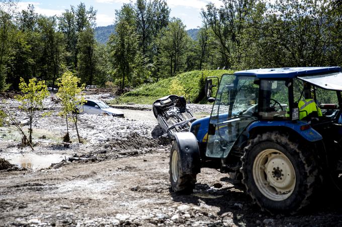 Posledice poplav na območju Kamnika | Foto: Ana Kovač