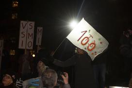 Petkovi kolesarski protesti, Milan Kučan, Matjaž Hanžek