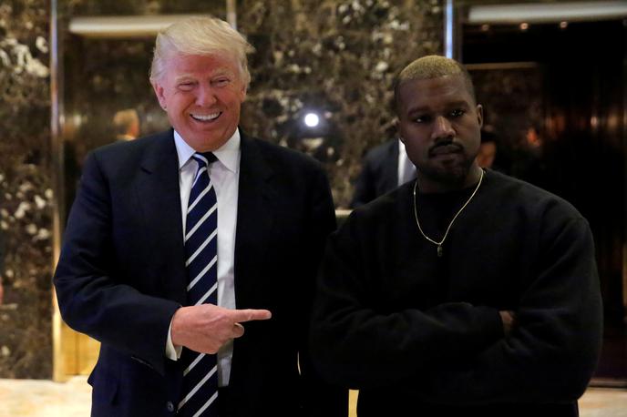 donald trump, kanye west | Foto Reuters