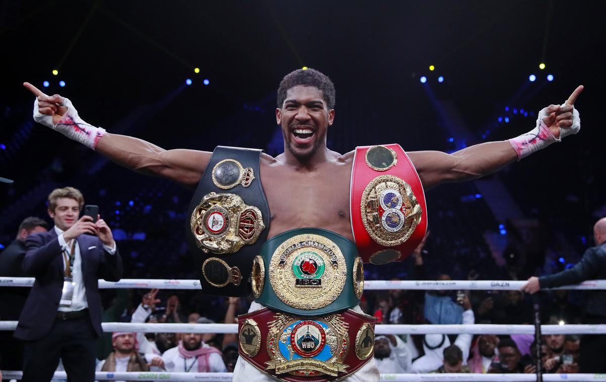 Anthony Joshua | Anthony Joshua bo 20. junija nastopil na stadionu Tottenhama. | Foto Reuters