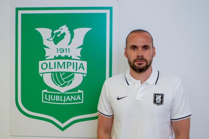 Dino Skender bo prvič vodil Olimpijo v nedeljo v Domžalah, nato ga čaka večni derbi proti Mariboru. | Foto: NK Olimpija Ljubljana