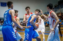 Fiba EP U18: Slovenija - Turčija polfinale