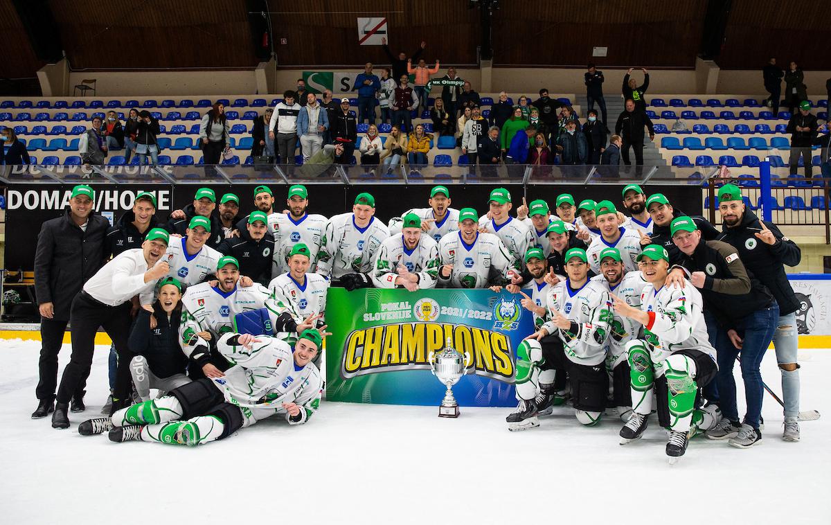 HDD Jesenice HK Olimpija pokal slovenije, finale | Naslov pokalnih zmagovalcev brani Olimpija. | Foto Grega Valančič/Sportida