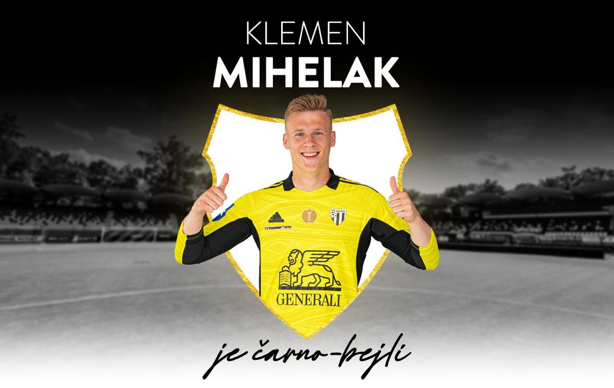 Klemen Mihelak | Vratar Klemen Mihelak se seli k Muri.  | Foto Facebook