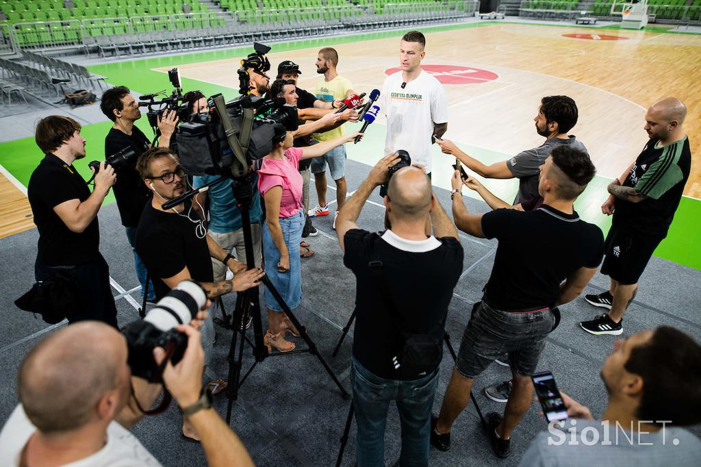 Cedevita Olimpija trening