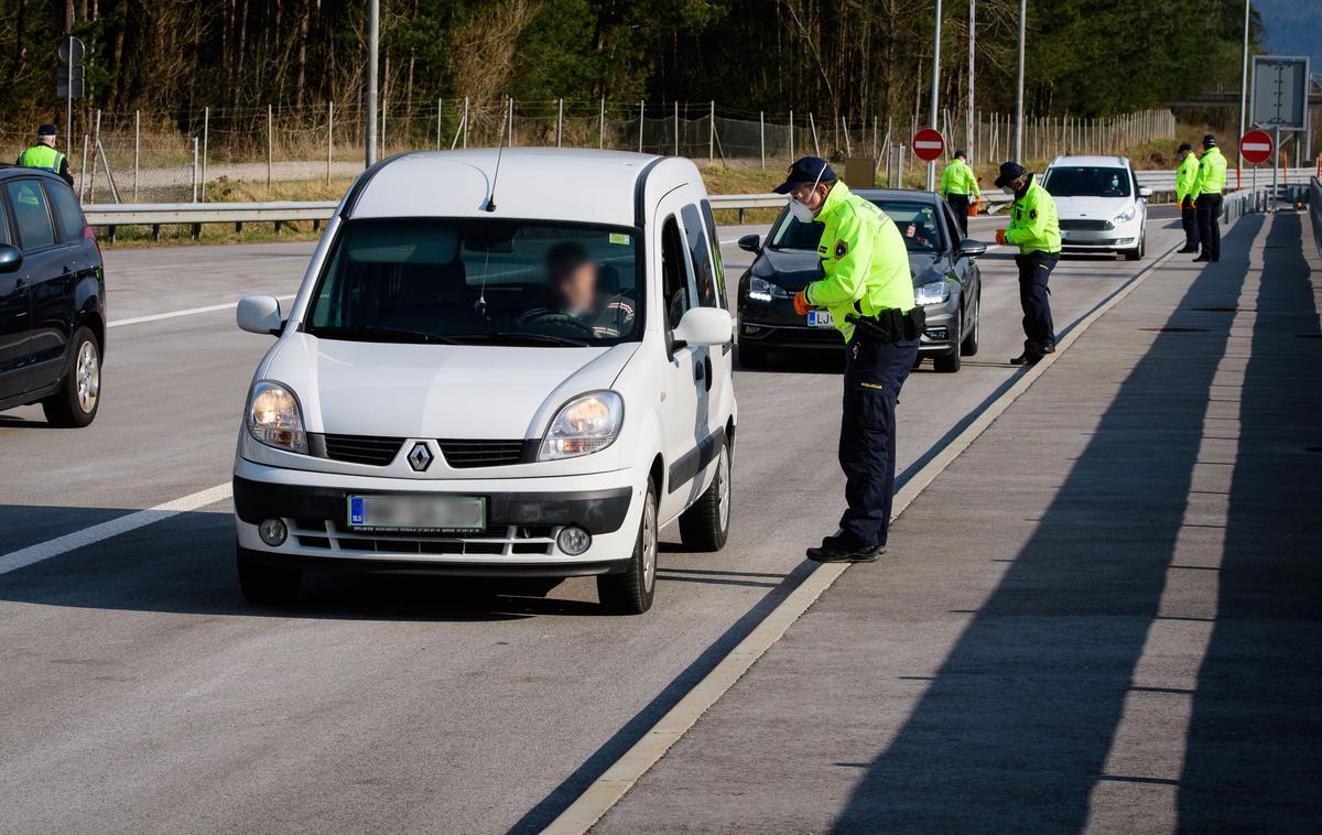 Policijska kontrola | Fotografija je simbolična. | Foto STA