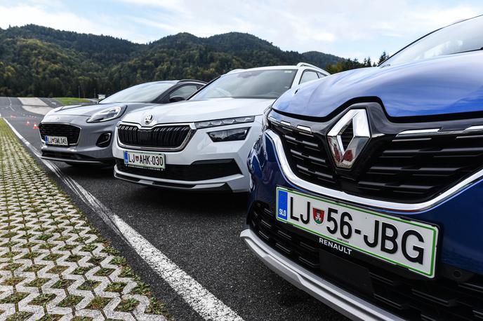 PRIMA test SUV B | Nekoliko podrobnejši pregled glede posameznih odsekov razkriva, da sta captur in 2008 največ porabila ravno na avtocesti in pri dinamični vožnji, oba sta bila namreč opremljena s samodejnim menjalnikom. | Foto Prima