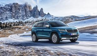 Škoda kodiaq scout – češki robustnež, ki štirikolesni pogon zagotavlja serijsko