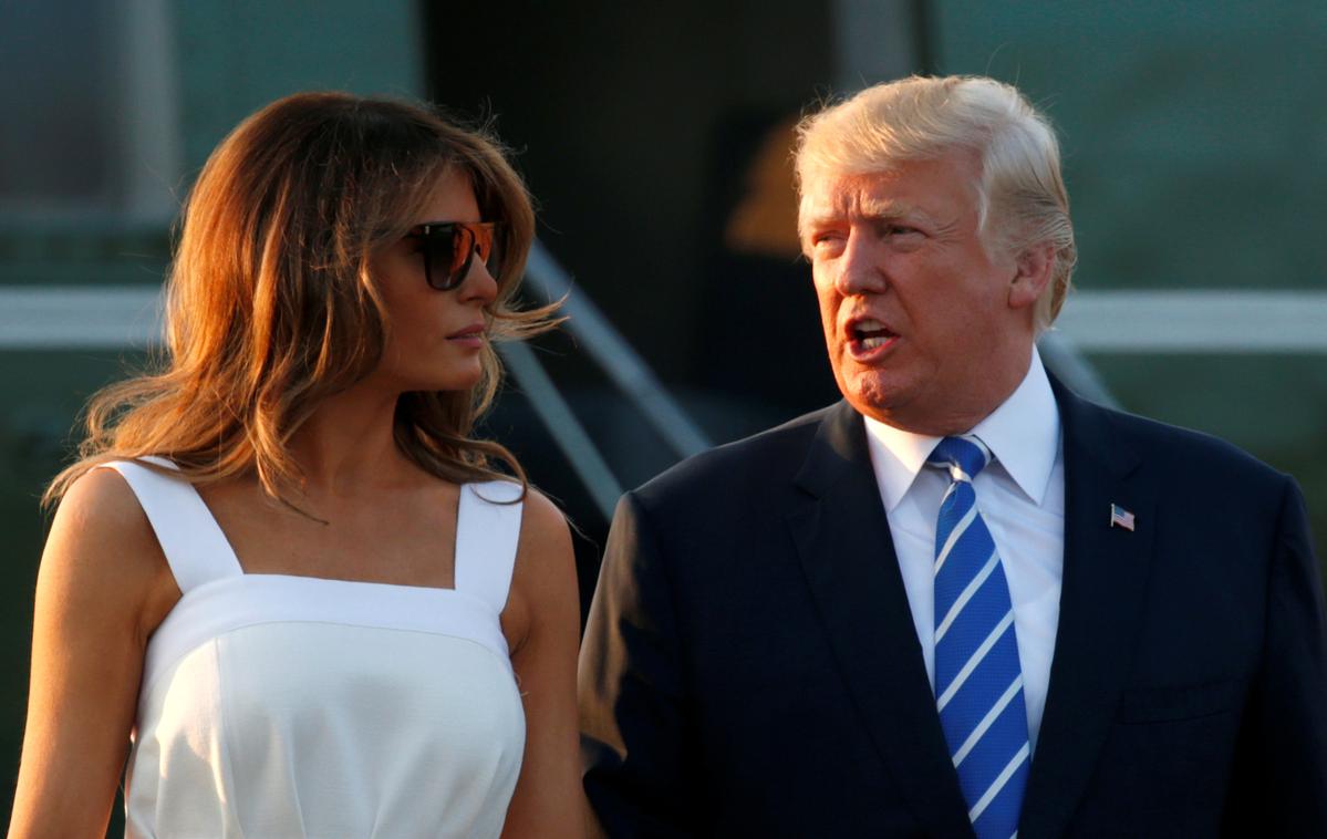 Donald Trump in Melania Trump | Foto Reuters