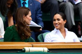 Vojvodinji Kate in Meghan v Wimbledonu