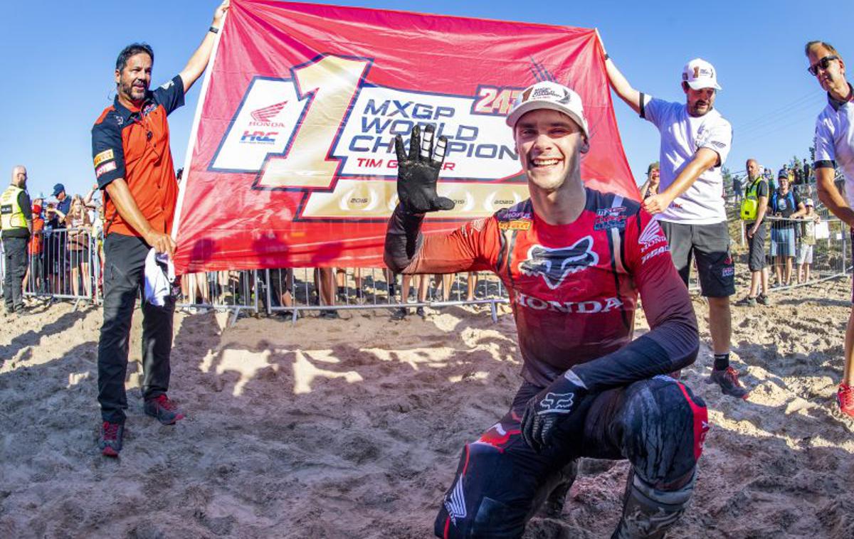 TIm Gajser svetovni prvak 2022 Finska | Še nima 26 let pa je že peti najboljši motokrosist vseh časov. Tim Gajser | Foto Honda Racing/ShotbyBavo