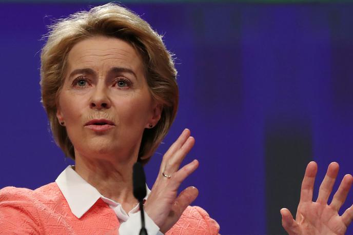 Ursula von der Leyen | Nova predsednica Evropske komisije Ursula von der Leyen mora za potrditev svoje komisarske ekipe dobiti zadostno podporo evroposlancev. | Foto Reuters