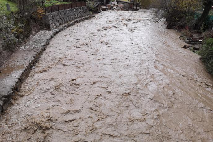 Tržič | Upamo, da deževje ne bo tako obilno, da bi se vodotoki spet čezmerno dvignili, pravijo v vasi Belca. | Foto Gašper Petovar