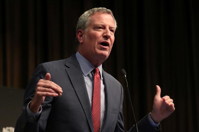 Bill de Blasio | Newyorški župan Bill de Blasio se namerava podati v boj za demokratsko predsedniško nominacijo. | Foto Reuters