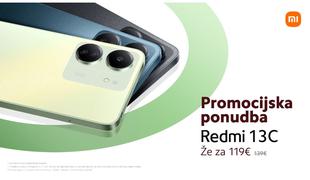 Začela se je promocijska ponudba za Redmi 13C