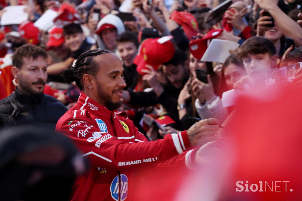 Ferrari Milano Lewis Hamilton