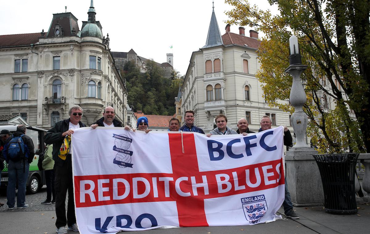 Angleški navijači v Ljubljani | Foto Matic Klanšek Velej/Sportida