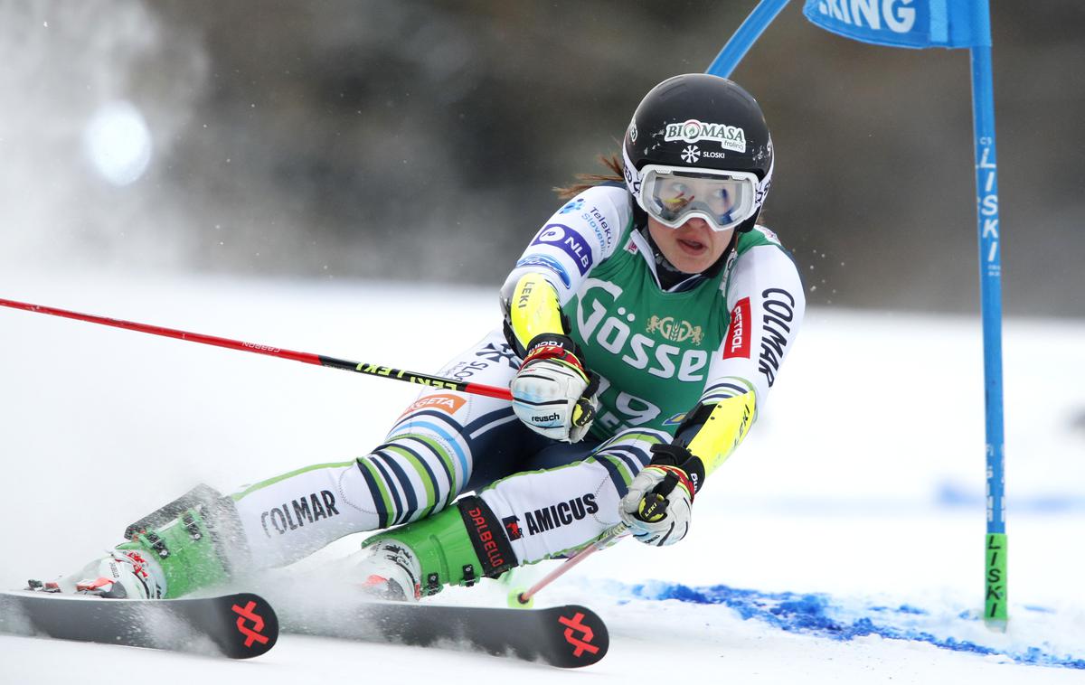 Tina Robnik | Tino Robnik in pet Slovenk bo v Podkorenu pričakala vrhunsko pripravljena proga. | Foto Guliverimage